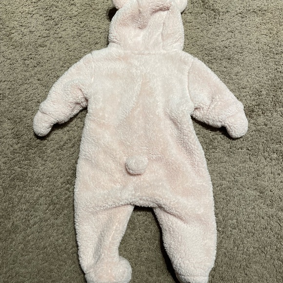 2/20 H&M light pink newborn teddy Sherpa - Picture 3 of 6